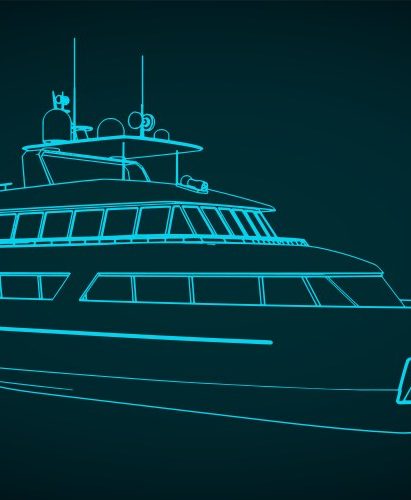 luxury-yacht-vector-52805818
